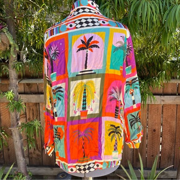 Wild Shirt Bonaventure Beldi Palm Tree Shirt size 1 - Picture 7 of 13